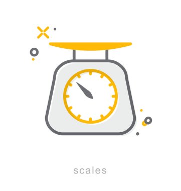 İnce çizgi simgeler, teraziler