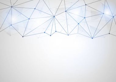 Soyut fütüristik şekli. Beyaz adam oluşturulan bilgisayar