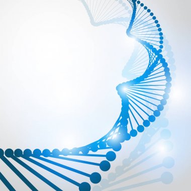 DNA molekül yapısı arka planı