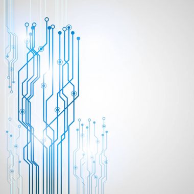 Teknolojik arka plan. Yapı kare desen