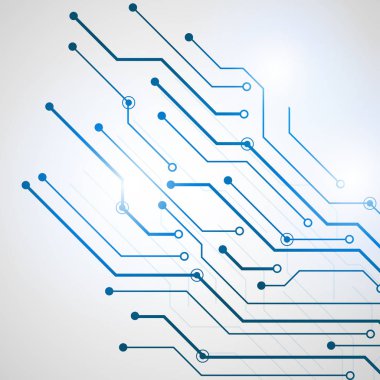 Teknolojik arka plan. Yapı kare desen