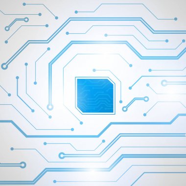 Teknolojik arka plan. Yapı kare desen