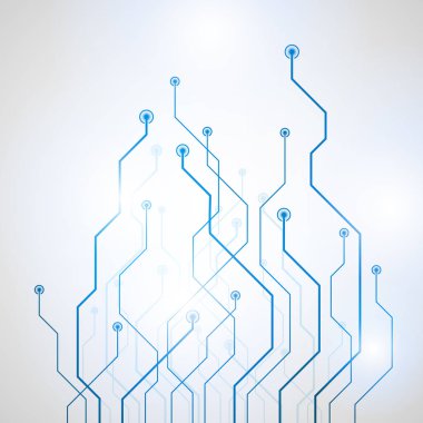 Teknolojik arka plan. Yapı kare desen