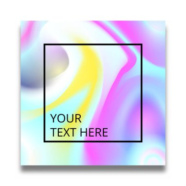 Poster parlak sıvı mürekkep ile. Modern tarz eğilimleri. Arka plan afiş, kart, poster, kimlik, web tasarım için.