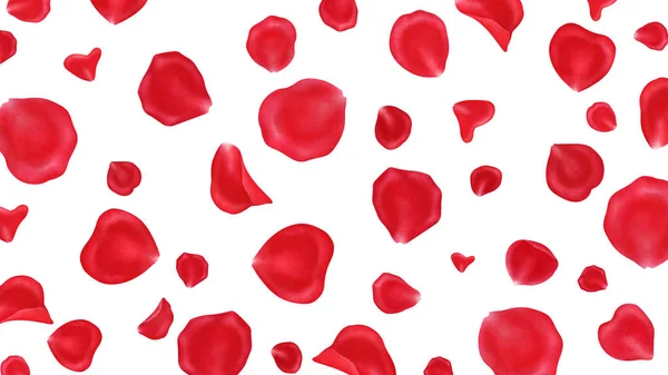 Valentijnsdag, bruiloft, moederdag, 8 maart, internationale vrouwen dag decoratie, .Digitale clip art.Aquarel illustratie. — Stockfoto