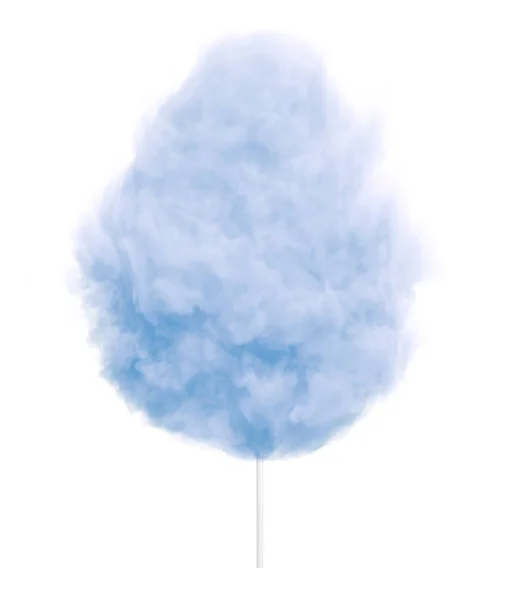 Blue cotton candy. — Stock Photo, Image