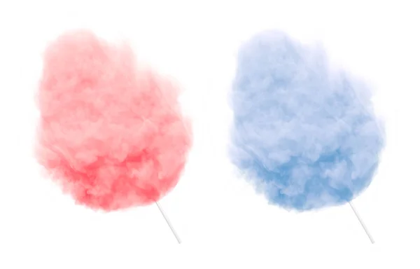 Zuckerwatte Set — Stockfoto