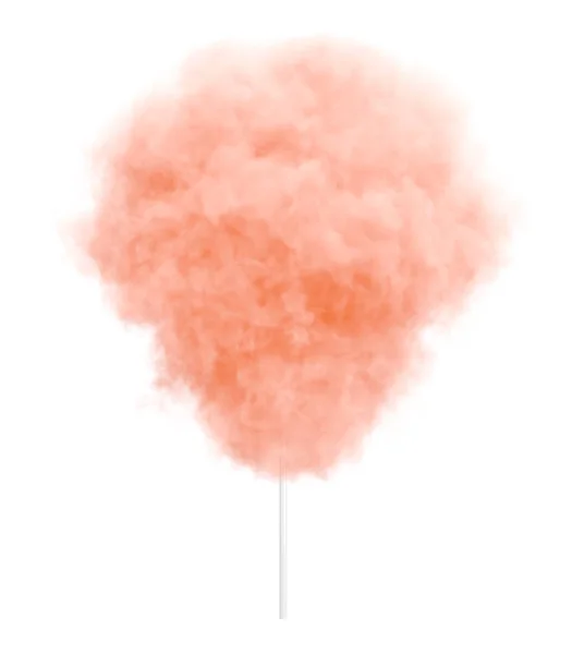 Peach cotton candy. — Stock Photo, Image