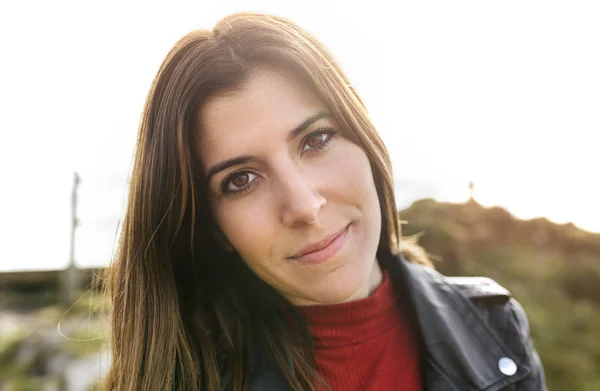 Portrait of a beautiful woman — Stock Photo, Image