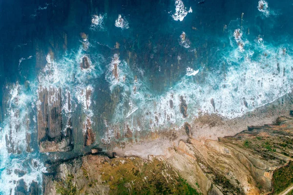 Vista aérea de falésias — Fotografia de Stock