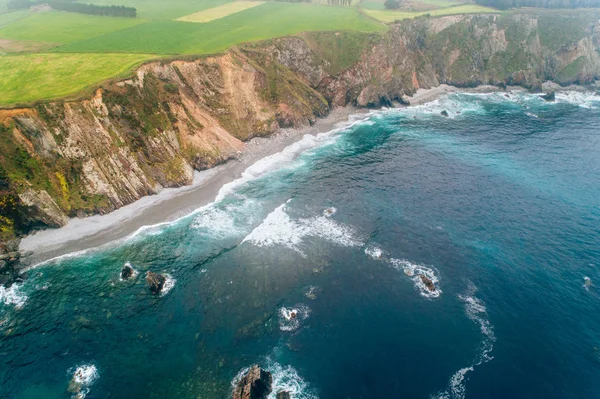 Aerial view of cliffs — Stock Photo, Image
