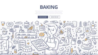 Doodle kavramı pişirme