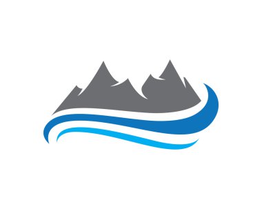 Dağlar Logo şablonu