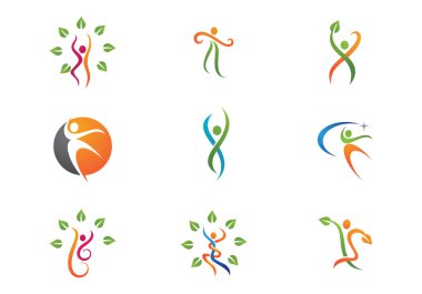 Sağlık Logo şablonu