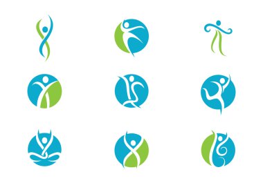 Sağlık Logo şablonu
