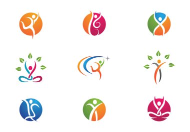 Sağlık Logo şablonu