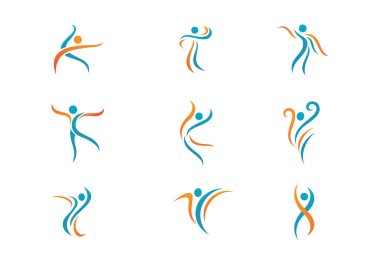 Sağlık Logo şablonu