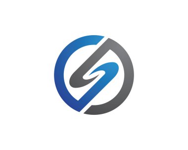 S Harfi Logo şablonu