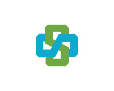 S wave logosu ve şablon