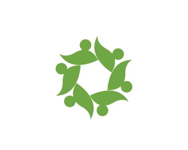 Topluluk logo takım insanlar