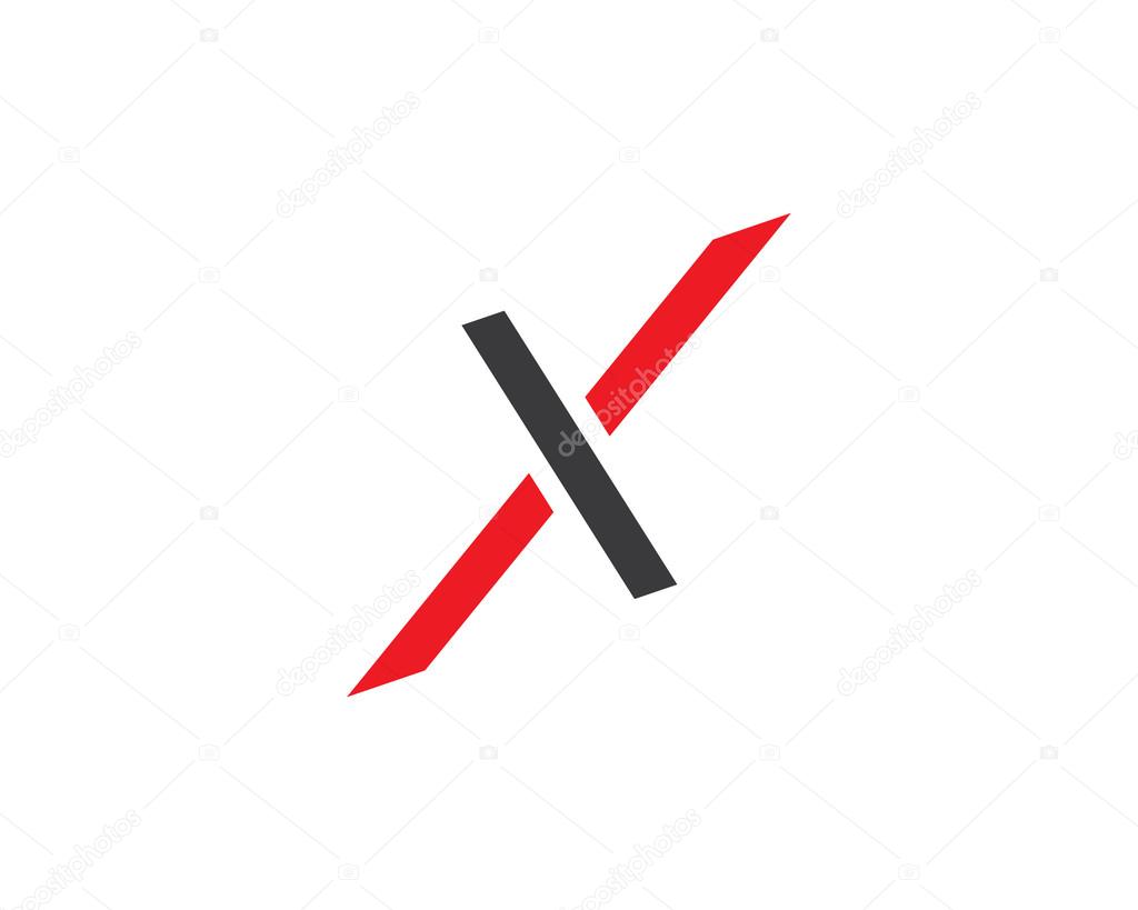 X letter logo and symbol