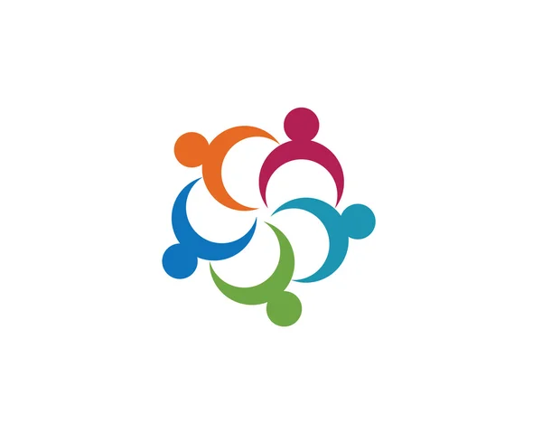 Communautaire zorg Logo — Stockvector