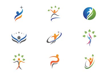 Sağlık Logo şablonu