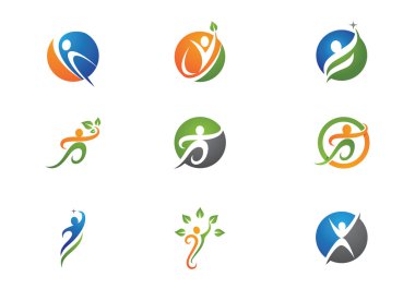 Sağlık Logo şablonu