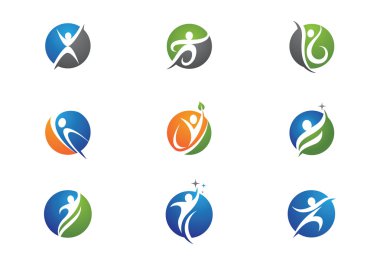 Sağlık Logo şablonu