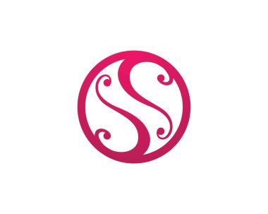 S Harfi Logo şablonu