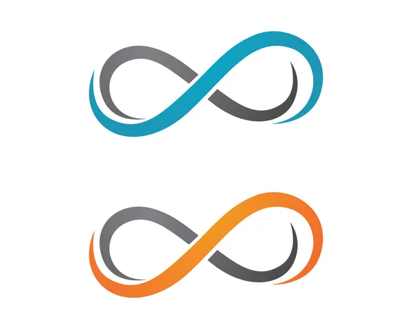 Infinity logo sjabloon — Stockvector