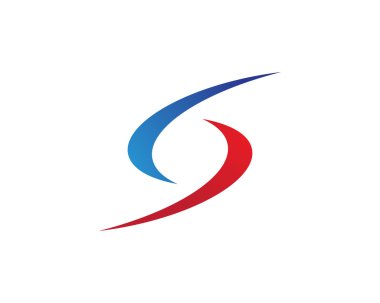 S Harfi Logo şablonu