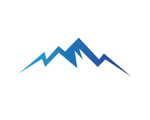 Góry logo i szablonu — Wektor stockowy