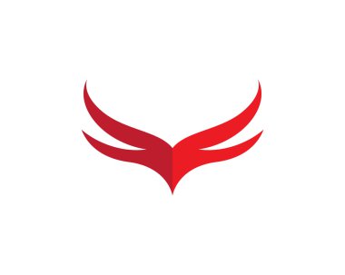 ateş alev logosu şablonu