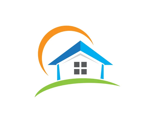 Logomal for eiendom – stockvektor