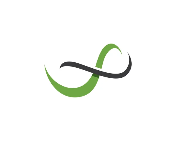 Infinity logo people and health care — Διανυσματικό Αρχείο