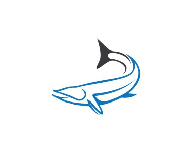 Balık logo ve şablon