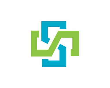 S Harfi Logo şablonu
