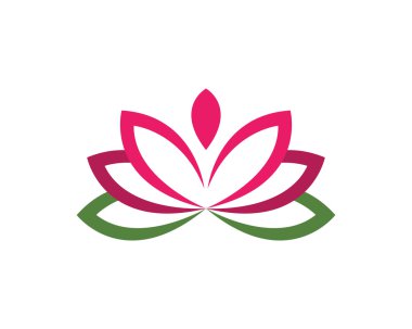 Güzellik Lotus Logo şablonu