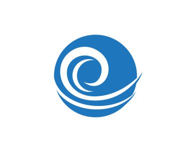 Dalga ve su logosu 
