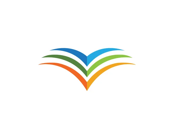 Λογότυπο οικονομικών επιχειρήσεων και πρότυπο — Διανυσματικό Αρχείο