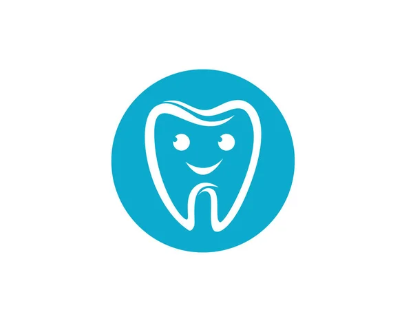 치과 치료 로고 및 서식 파일 — 스톡 벡터