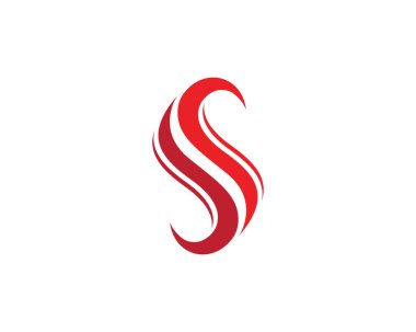 S Harfi Logo şablonu