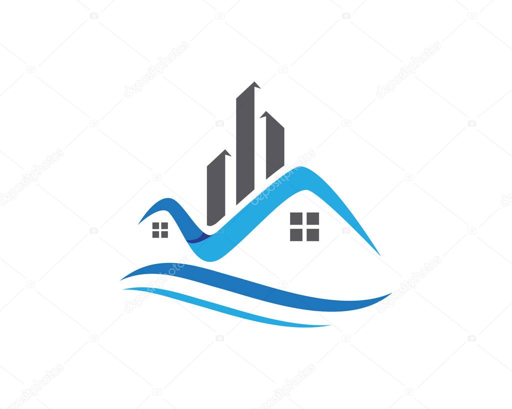 Home and Building Business Property Logo Template