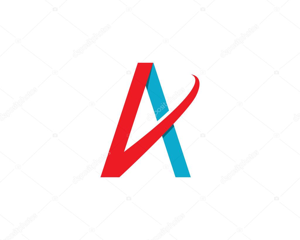 A letter logo and symbol