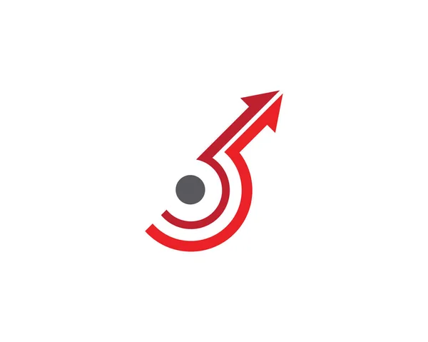 Λογότυπο οικονομικών επιχειρήσεων — Διανυσματικό Αρχείο