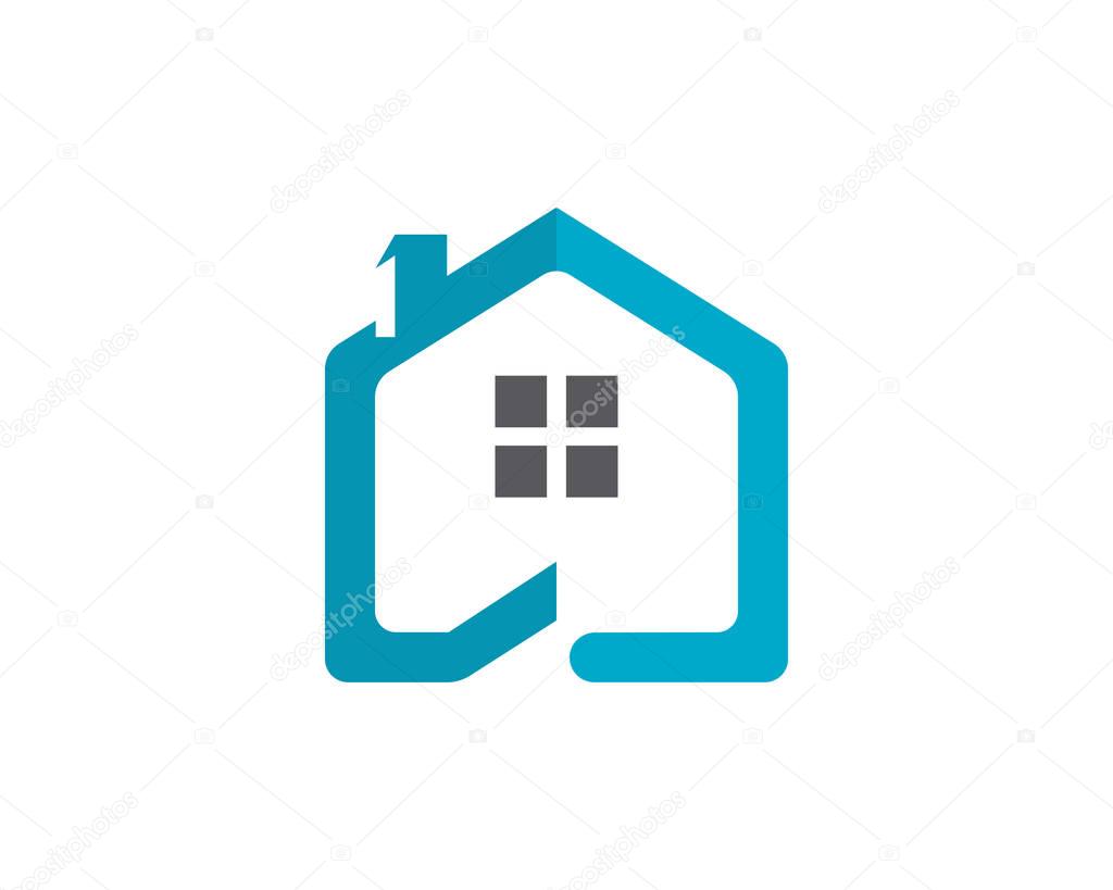 Home and Building Business Property Logo Template