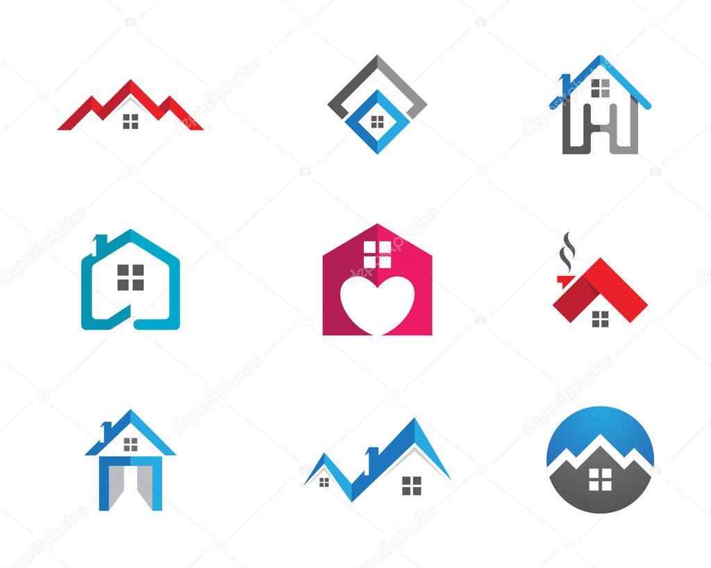 Home and Building Business Property Logo Template