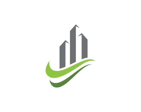 Business Finance logotyp — Stock vektor