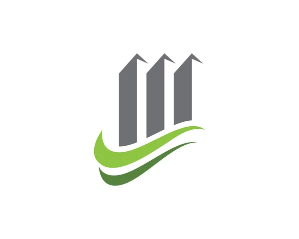 Business Finance logotyp — Stock vektor